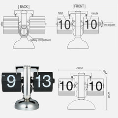 Time-Less Ticks Flip Clock