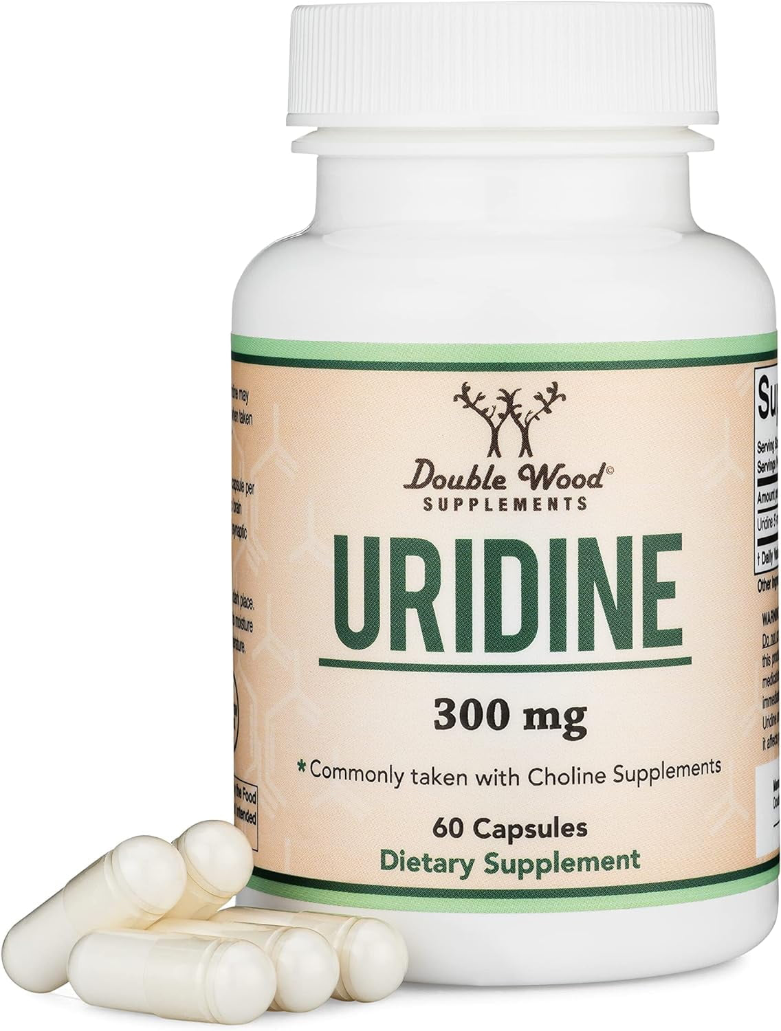 Uridine Monophosphate 300mg, 60 capsules